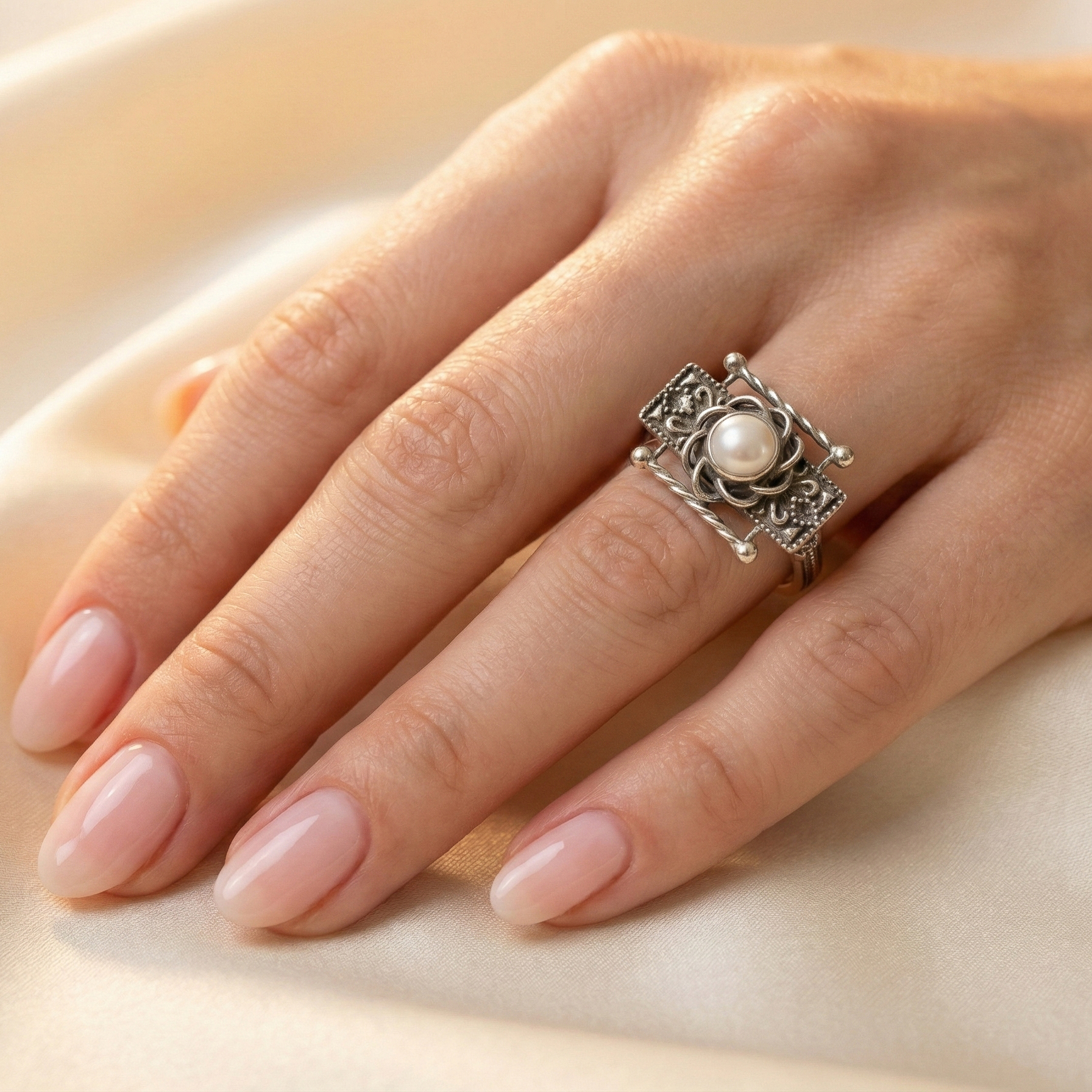 Pearl Blossom Vintage